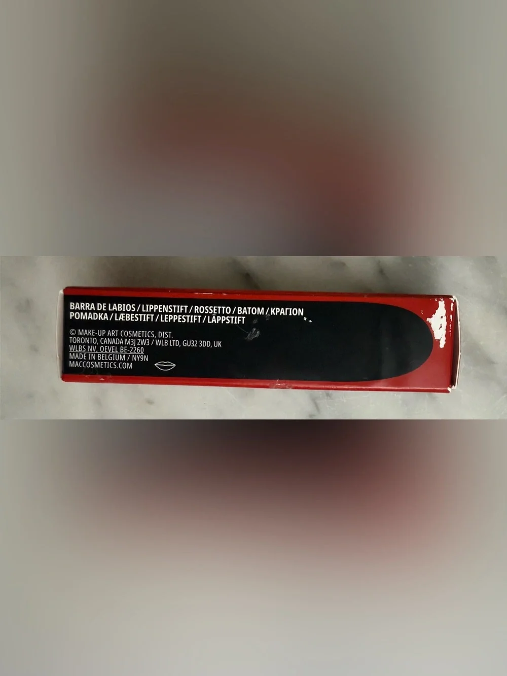 MAC MACximal Silky Matte Lipstick in RUBY WOO NIB